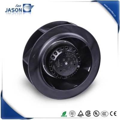 190 mm Backward Curved Low Noise Industrial Centrifugal Fan (FJC2E